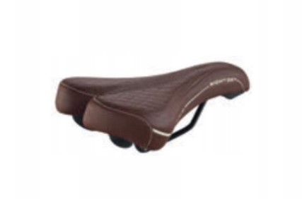 Siodełko rowerowe Night/day brązowe