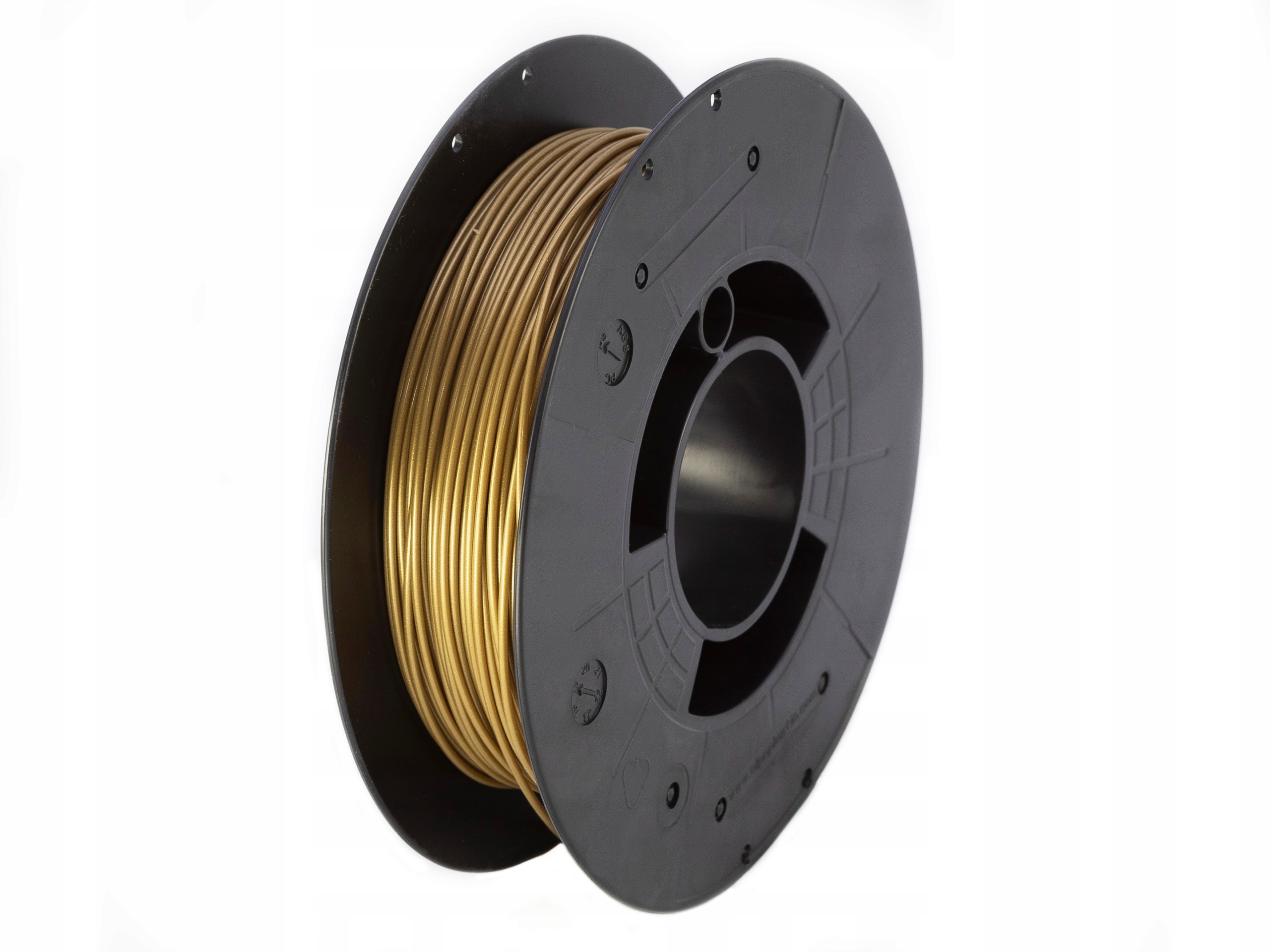 FILAMENT PLA ZŁOTY PERŁOWY 1,75mm 0,2kg F3D Kolor złoty
