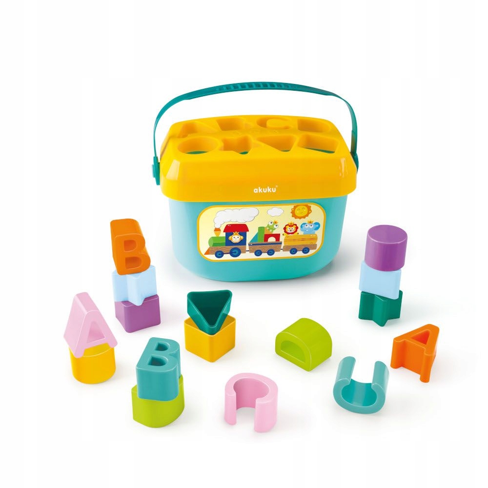 

Akuku Edukacyjny Sorter Klocki W Wiaderku A0459