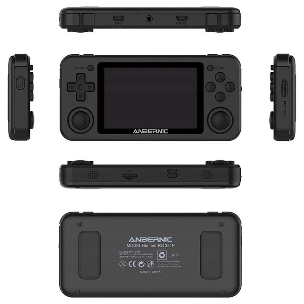 Konsola do gier ANBERNIC RG351P 64GB ekran IPS Model RG351P