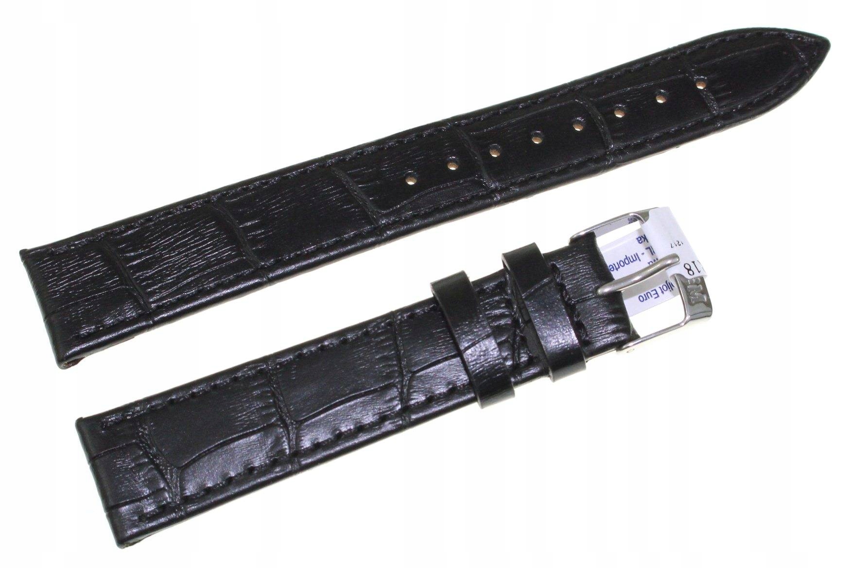 Italský Kožený Pásek 18 mm Morellato Kajman X2524