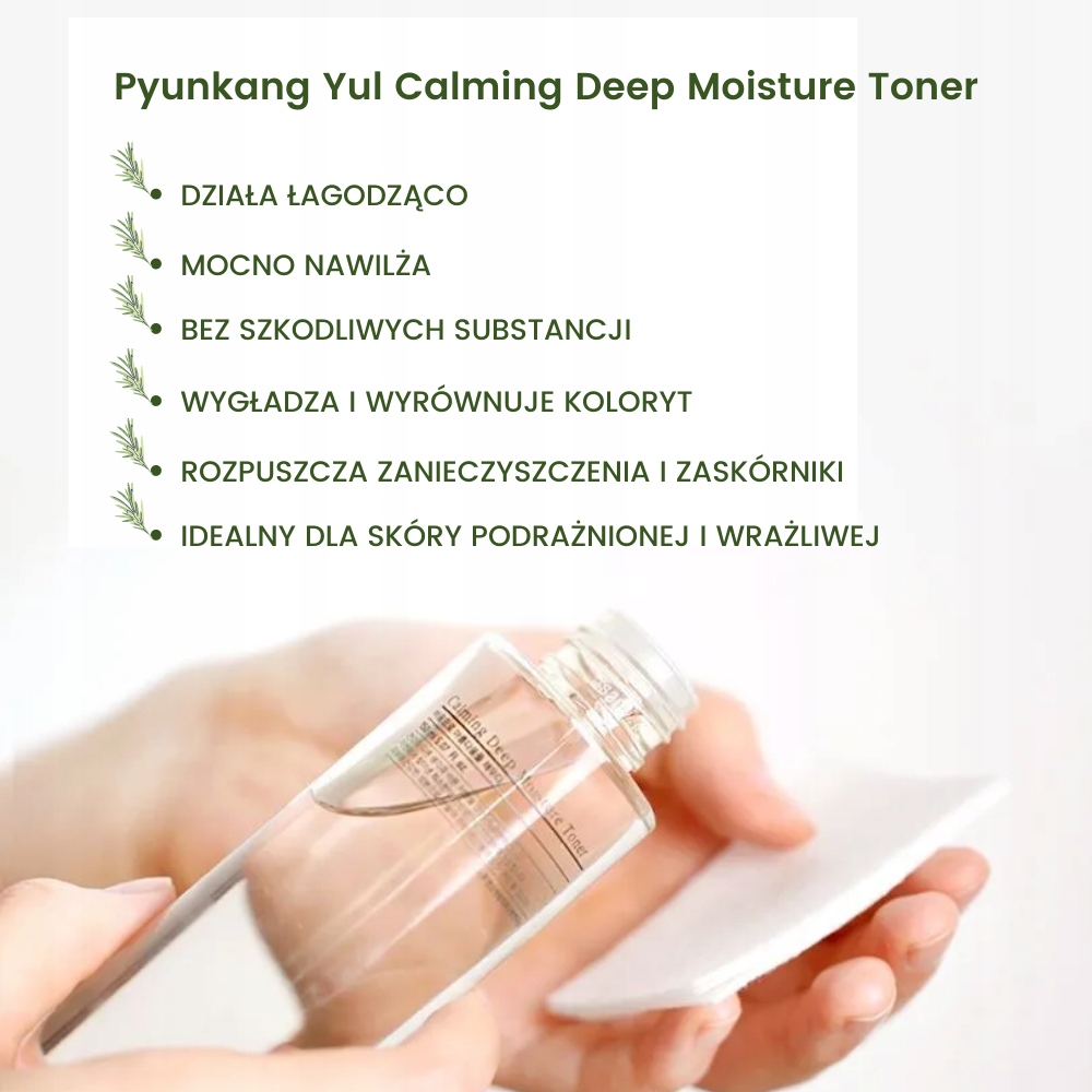 Pyunkang Yul Calming Deep Moisture Toner 150 ml - Kojąco-nawilżający tonik do twarzy — 3