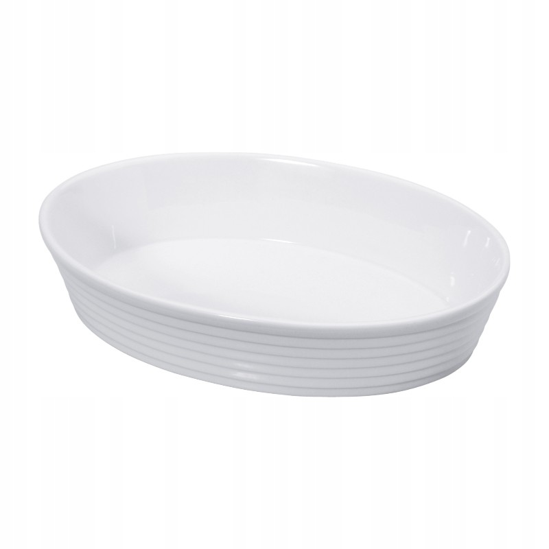 Porcelánová panvica zapekacia nádoba oválna 30×20×6 cm