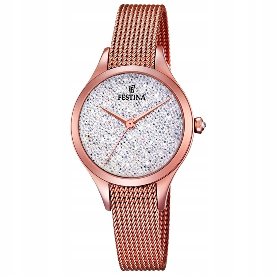 Dámské hodinky Festina F20338-1 růžové zlato