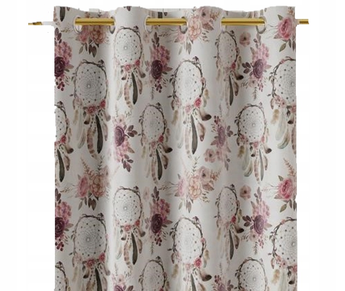 

Zasłona velvet Łapacz Snów na taśmie 230x145