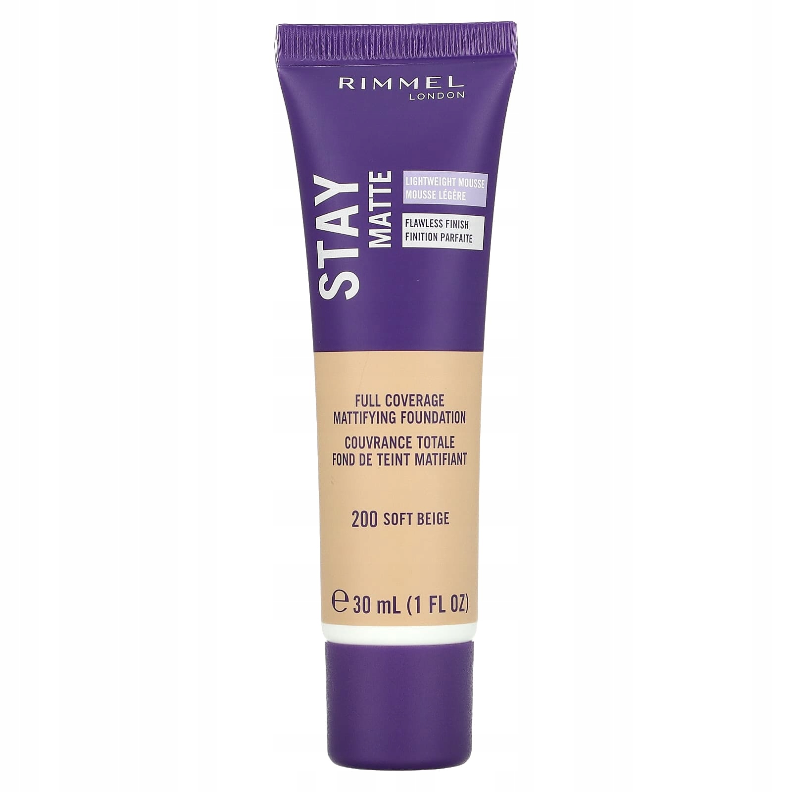 

Rimmel London Stay Matte Full Coverage Podkład mat