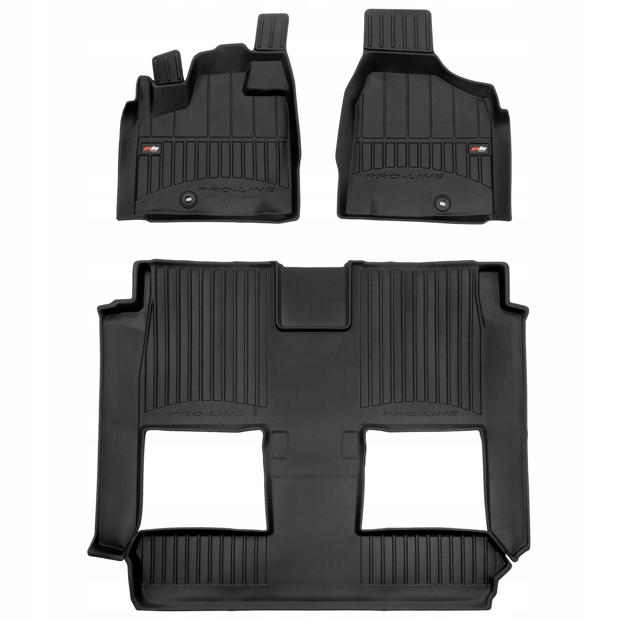 Dywaniki gumowe 3D Dodge Grand Caravan V 2007-2020
