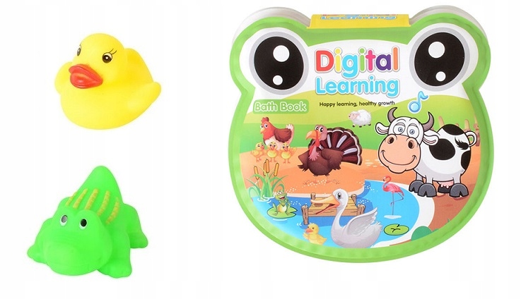 

Książeczka Kąpielowa Zwierzęta Gumowe Do Kąpieli