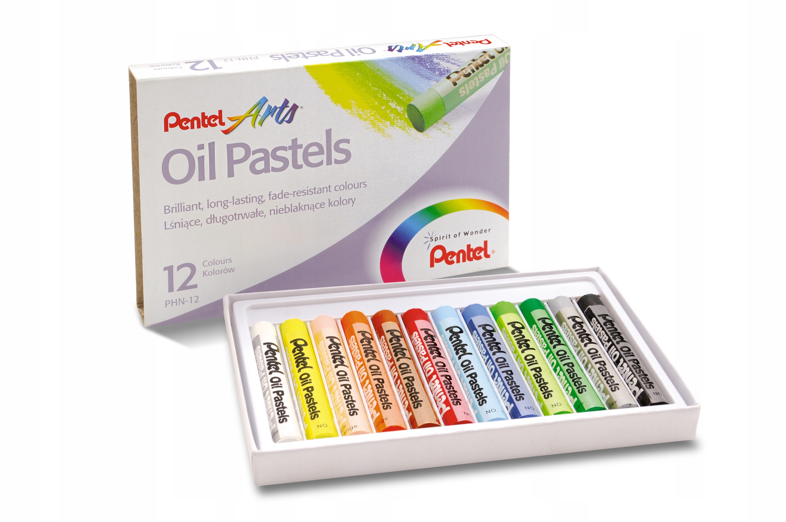 Масляные пастели Pentel 12 шт. масляные карандаши EAN (GTIN) 4711577003573