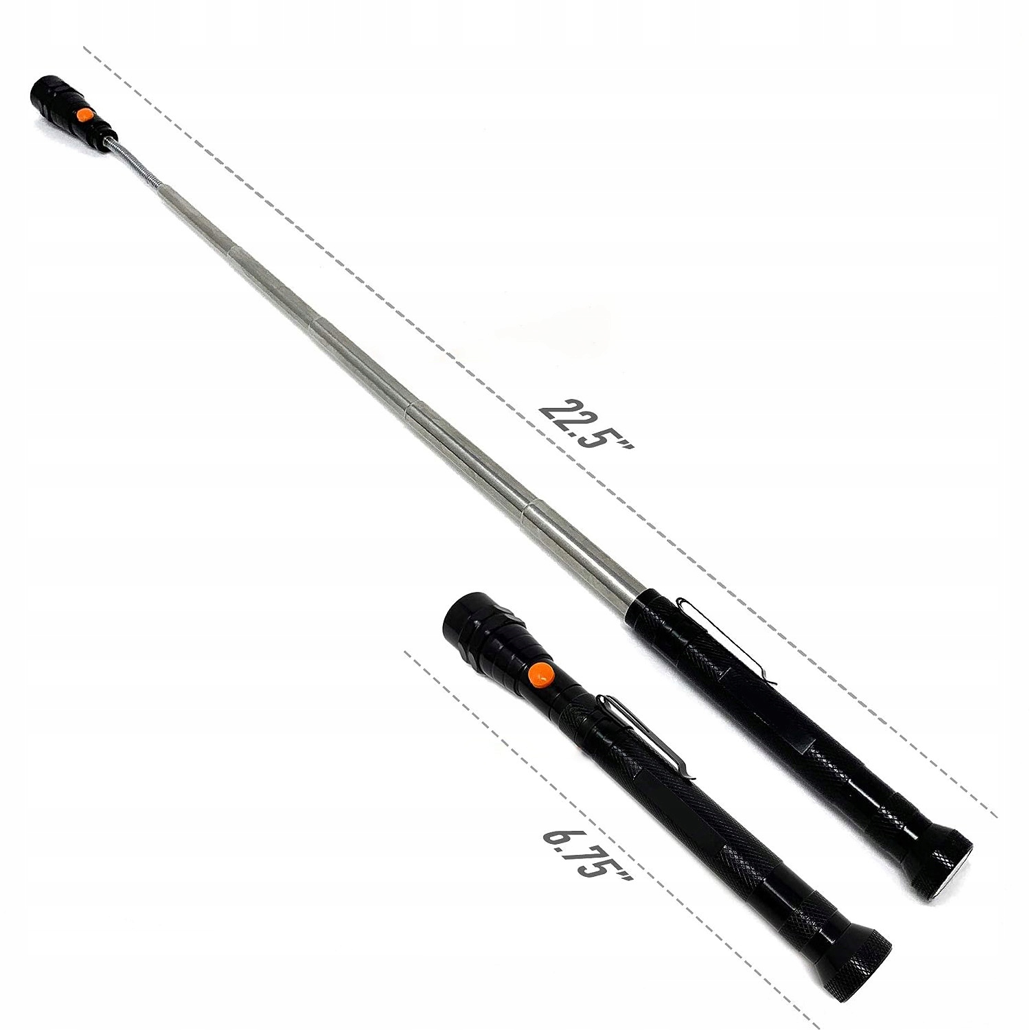 CHWYTAK ELASTYCZNY MAGNETYCZNY LATARKA LED MAGNES GIĘTY Marka bez marki