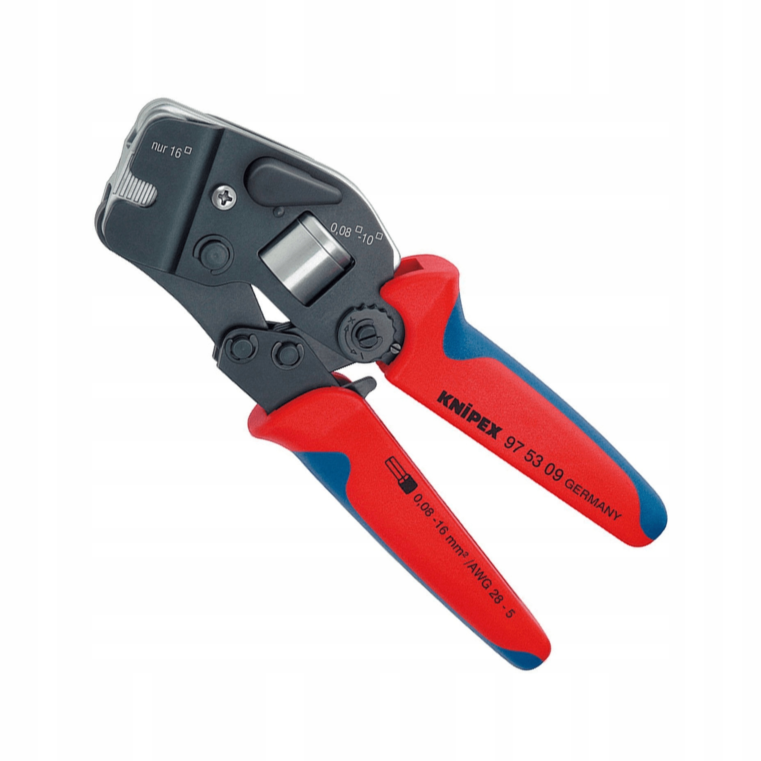 Knipex 97 53 09 Samonastaviteľné kliešte na miesenie káblových puzdier