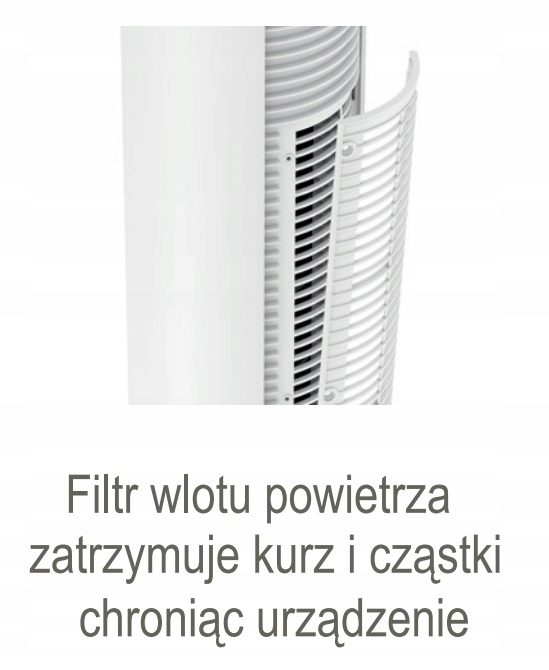 WENTYLATOR STOJĄCY PETER STADLER FORM WIATRAK 60W Sterowanie zdalne