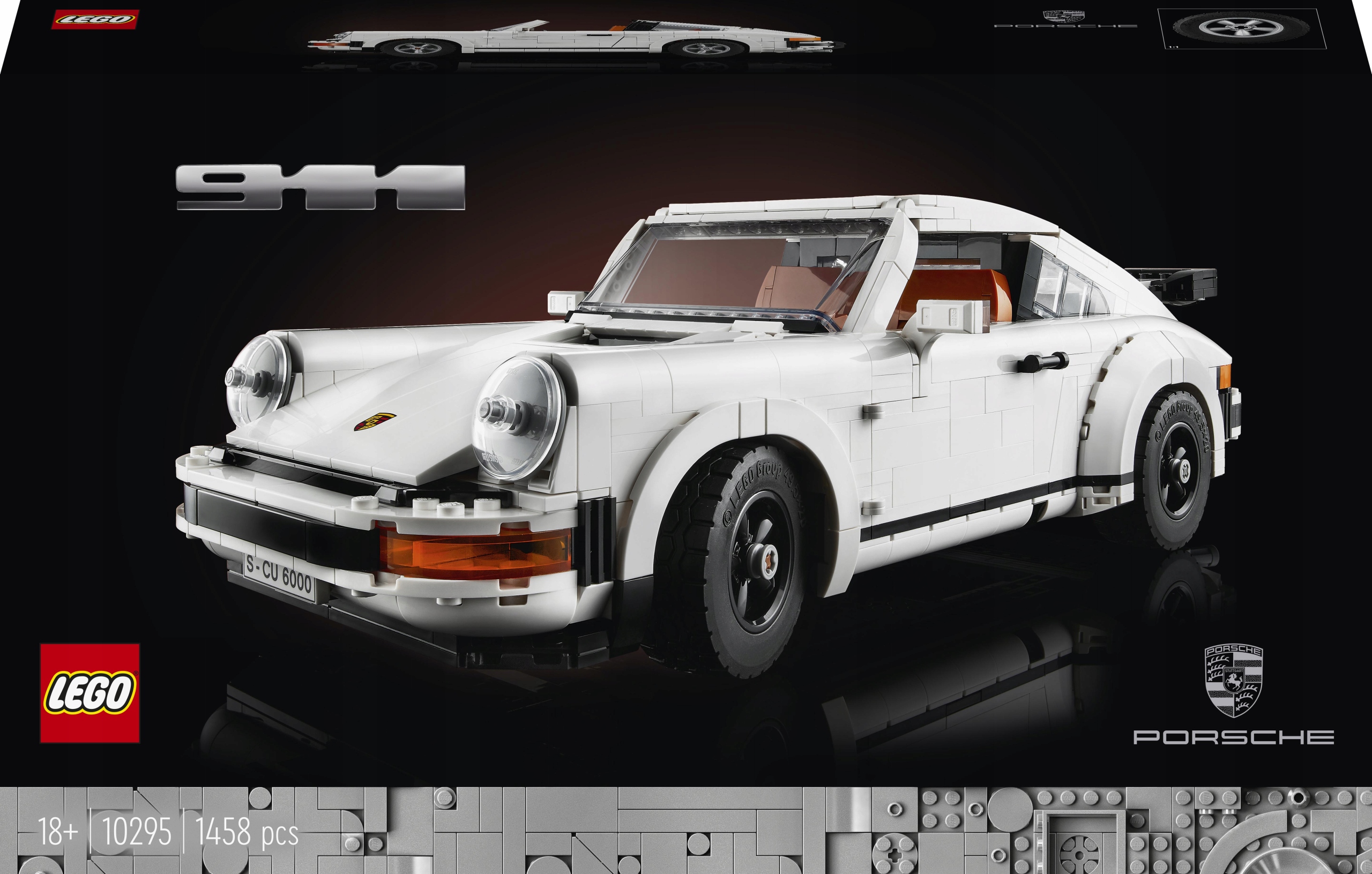 

Lego Creator Expert Porsche 911 1458 el. 10295