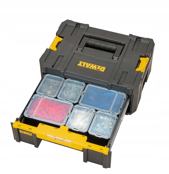 Skrzynia narzędziowa TSTAK III z szufladą DeWALT DWST1-70705 Pojemność 9.5 l