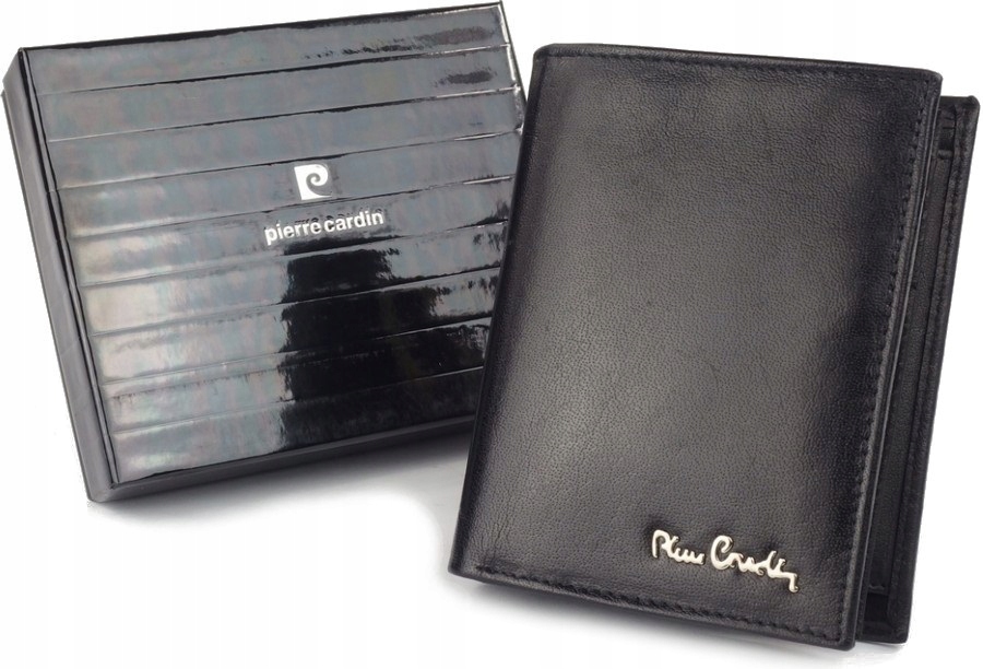 

Duży Portfel Męski Pierre Cardin Ochrona Rfid