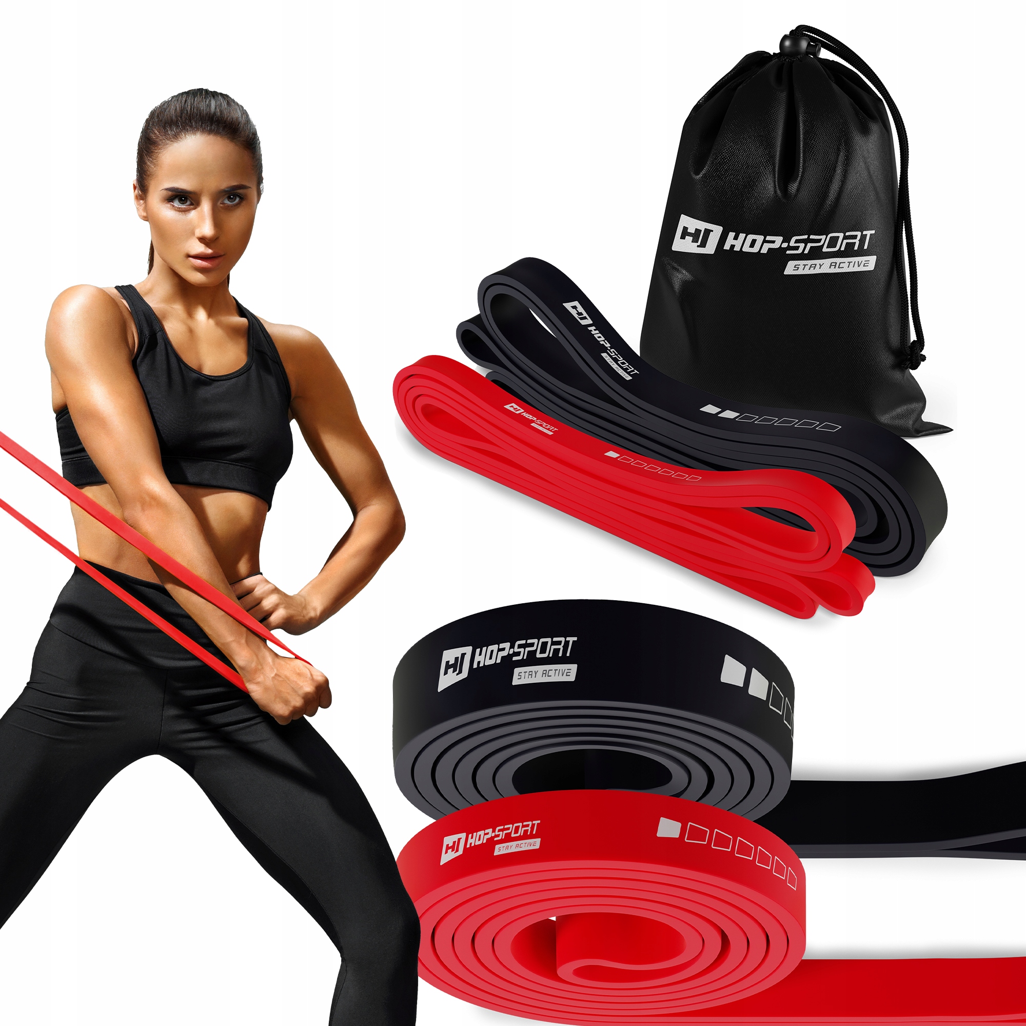 

Zestaw gum oporowych taśma power band 7-30 kg