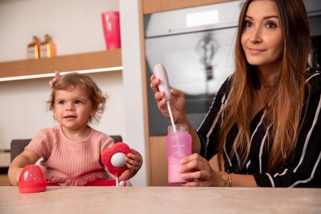 Mikser mieszadło do mleka w proszku kolor Pink Kod producenta B573010