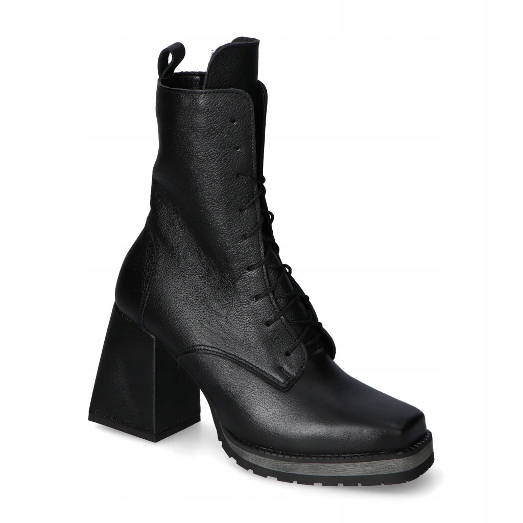 Kotníkové Boty Karolína 1660/1106 Černé lico 38