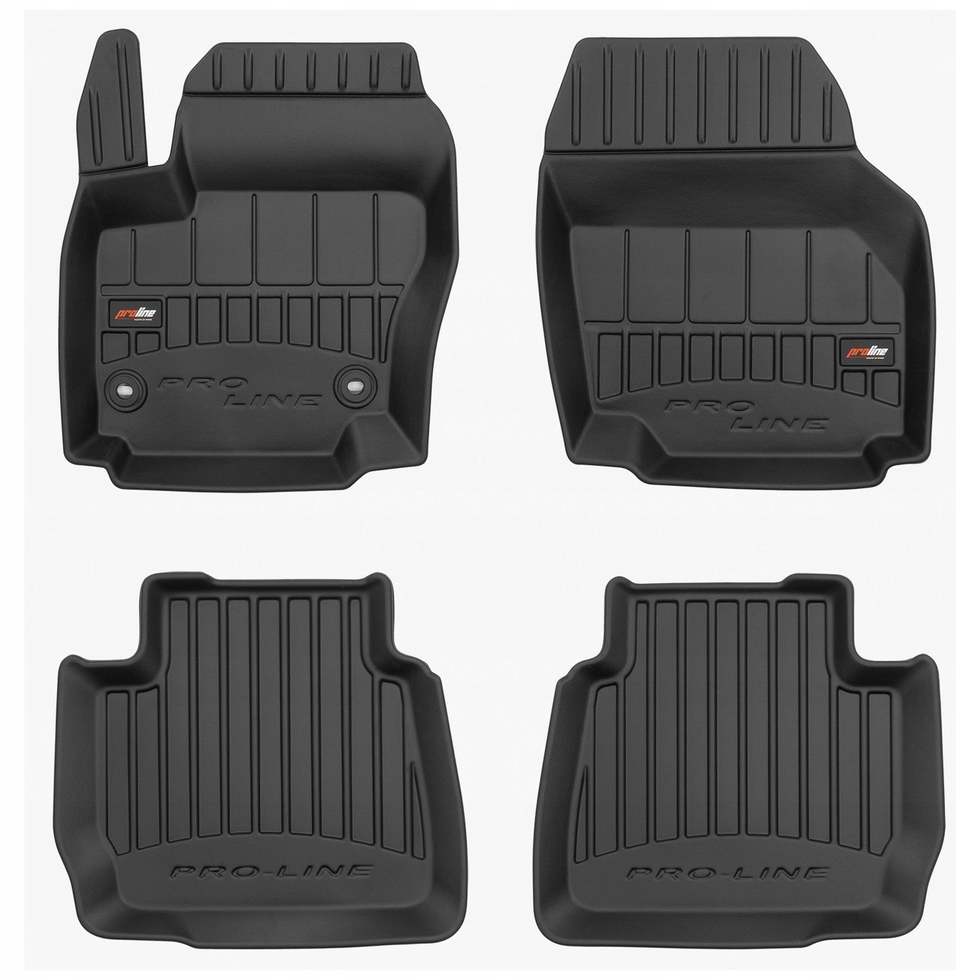 Dywaniki gumowe 3D do Ford Mondeo IV przed Fl 2007-2010