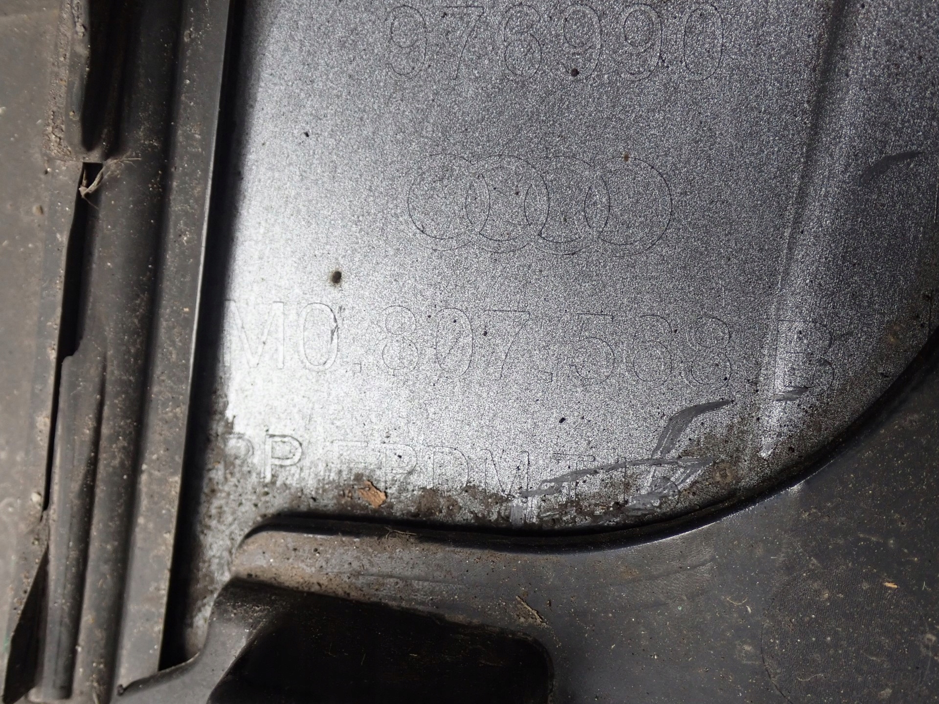 SPOILER Paraurti posteriore AUDI Q7 4M II S LINE LIFT