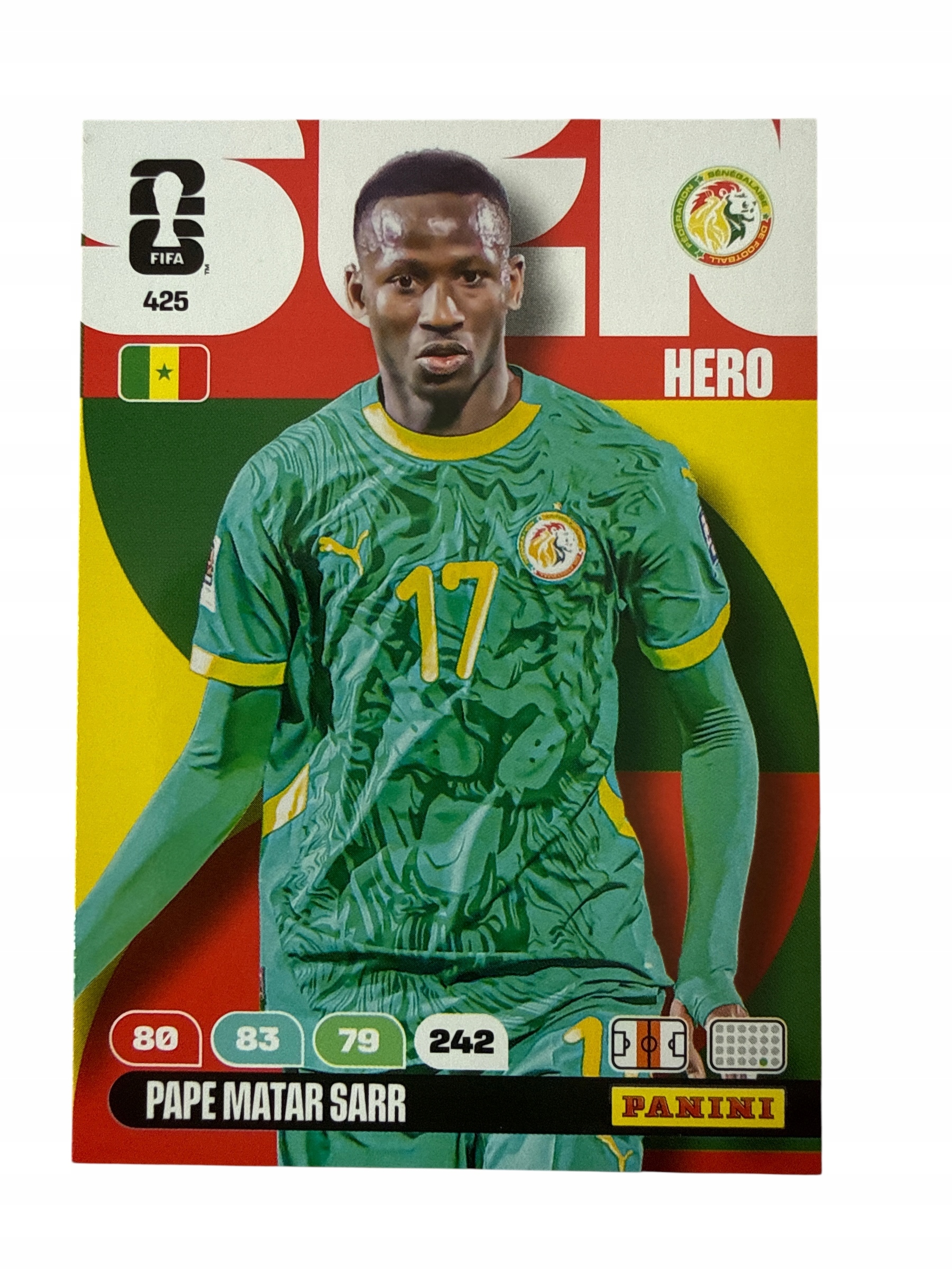 Fifa World Cup America 2026 Panini Senegal 425 Matar Sarr
