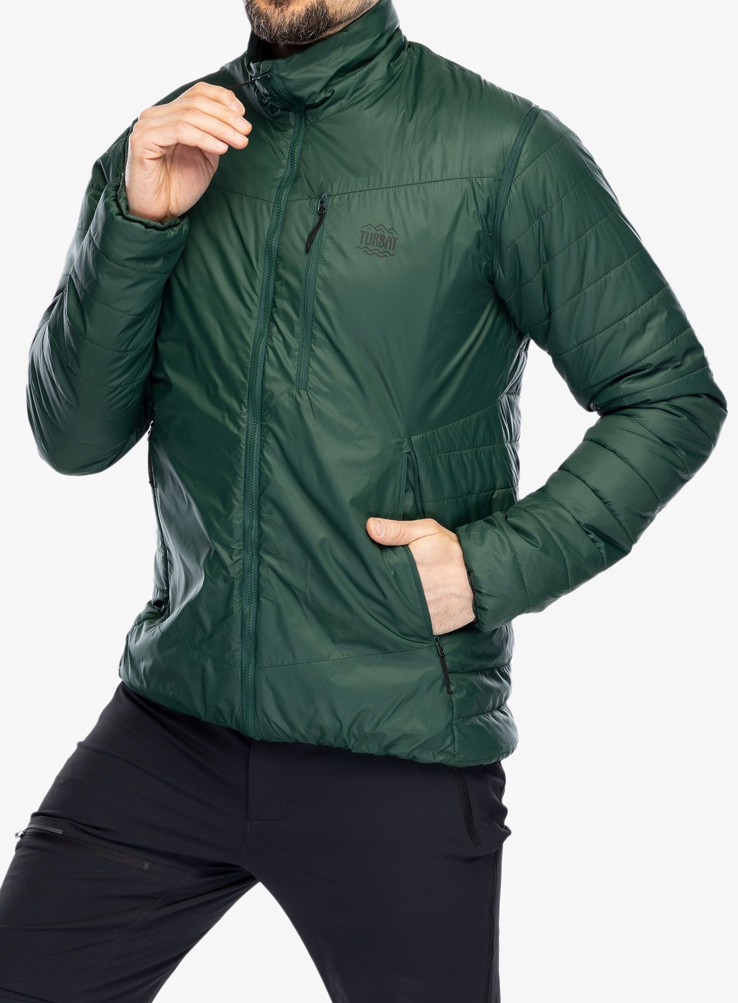 Zateplená bunda Turbat Stranger Jacket sycamore green XL