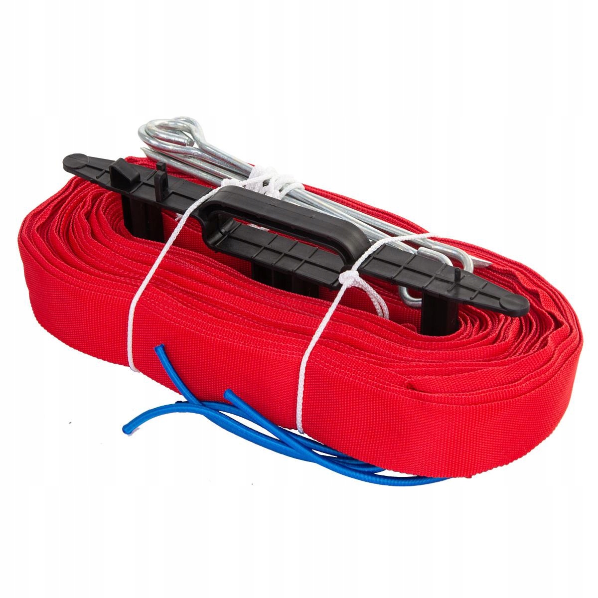 TAŚMA NA BOISKO PLAŻOWE-SIATKÓWKA 48m (2x8m I 2x16m) NETEX - CZERWONE Model siatkówka plażowa