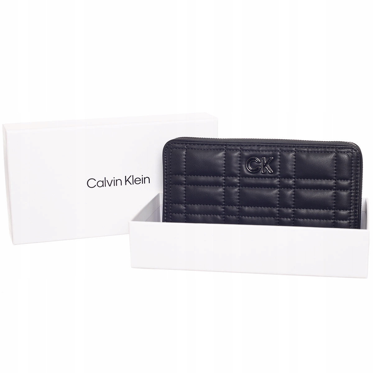 Calvin Klein Dámská Peněženka Re-lock Quilt Black