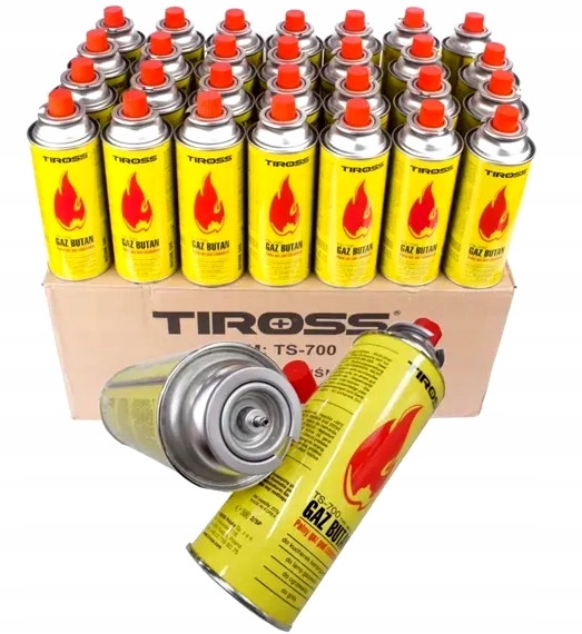 28x Gaz Kartusz Náboj Do Sporáku Náplň 400ML 220G Bezpečnostní Crv