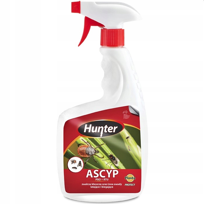 

Ascyp 750ml Oprysk Zwalcza Kleszcze Komary Much Os