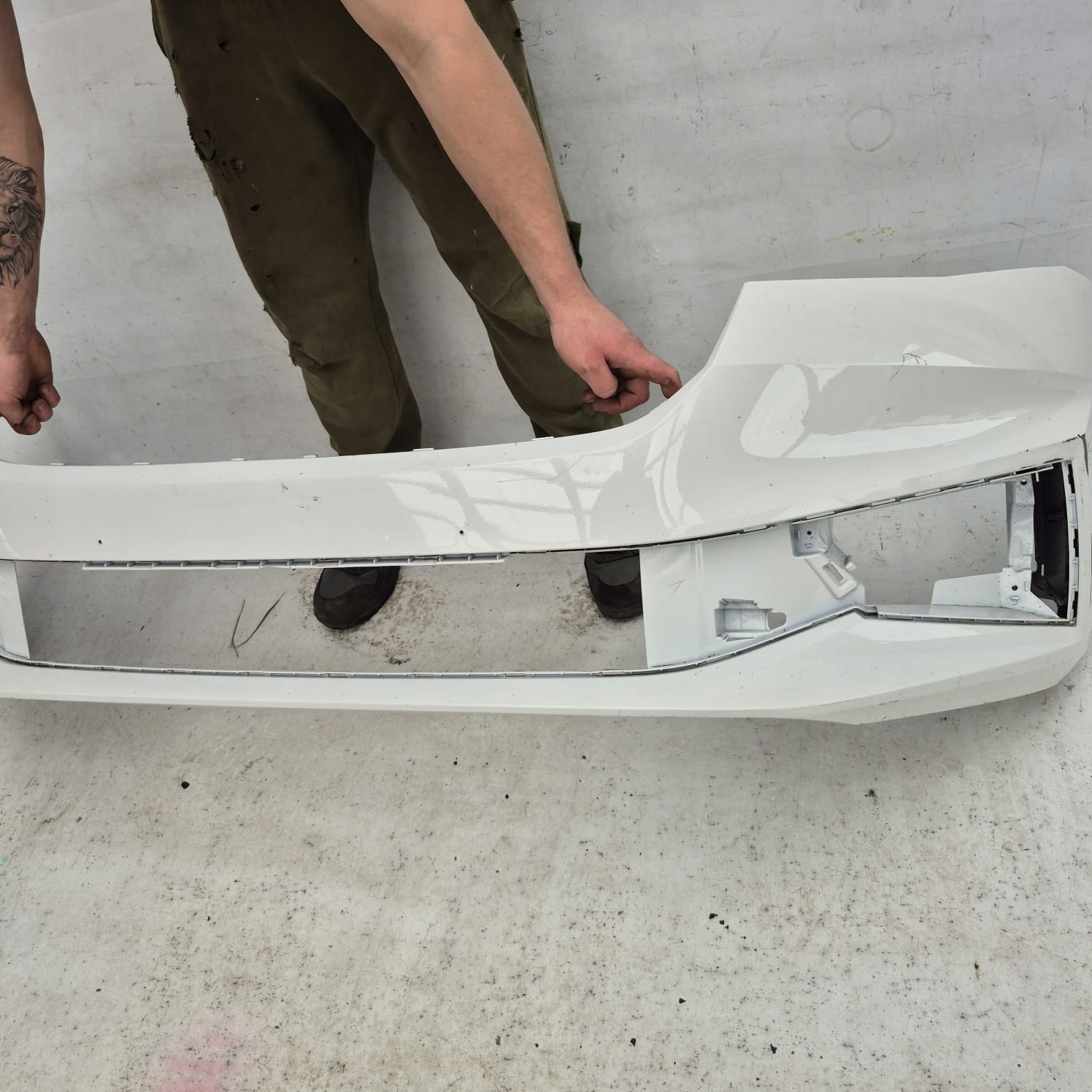 SKODA FABIA IV 4 21-> bumper front front