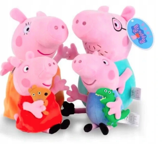 

Świnka Peppa Pepa Cała Rodzina Pluszaki Maskotki
