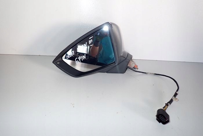 SEAT LEON III mirror left 6 PIN