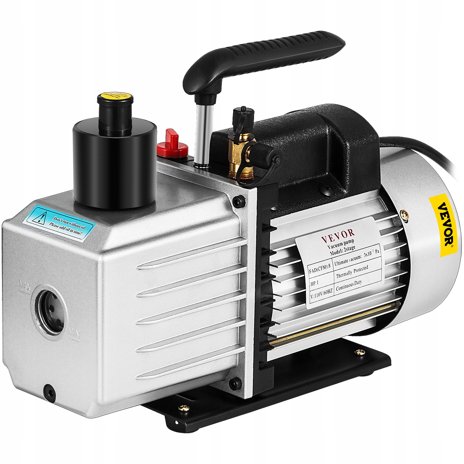 Vevor Dvojstupňová Vákuová Pumpa 8 Cfm 3 4 Hp Profesionálna, Výkonná