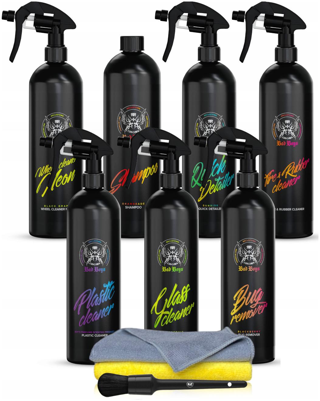 RR Customs RRC Bad Boys Mega Zestaw Kosmetyków Do Auta Detailing Prezent