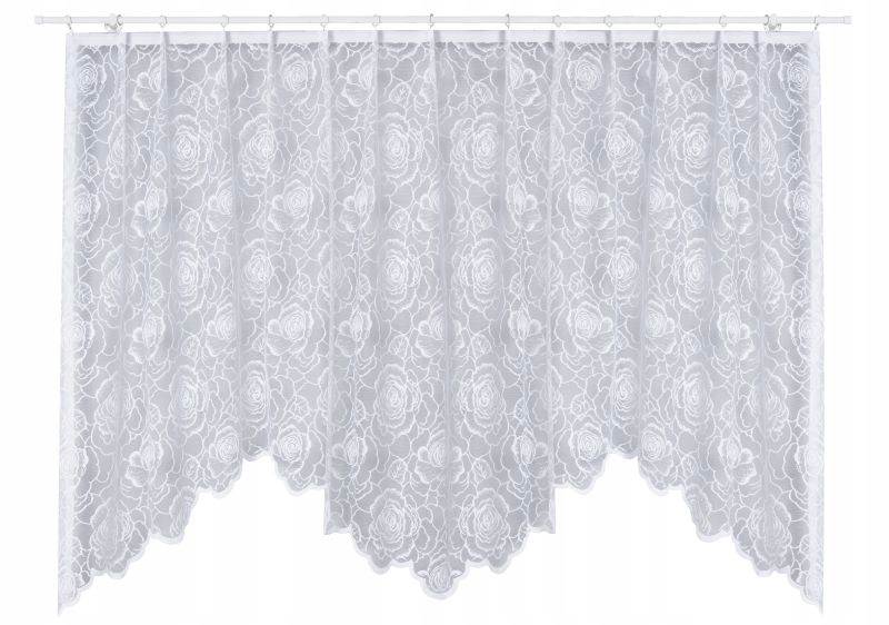 

Firana żakardowa żakard 300x150 cm biała Liwia