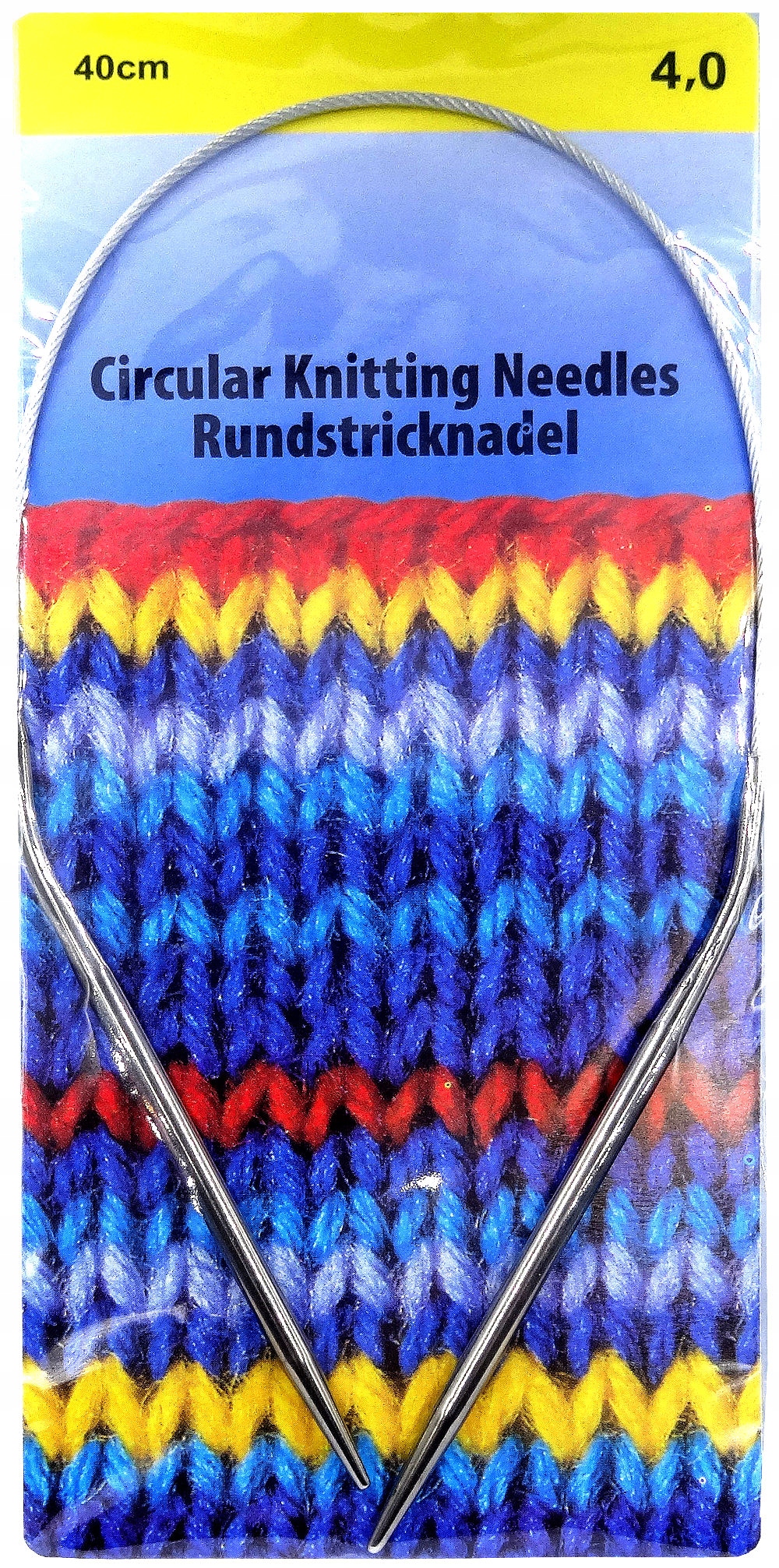 Druty do Czapek Metalowe okrągłe 4mm 40cm 18462