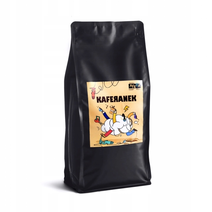 Levně Káva zrnková Arabica Robusta Kaferanek Poznaňské rádio Afera hmotnost 1 kg