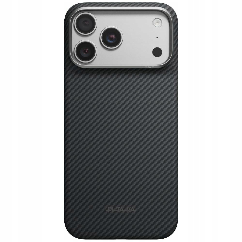 Puzdro Pitaka Edge Case pre iPhone 18 Pro Max 17 Pro Max čierno-šedá