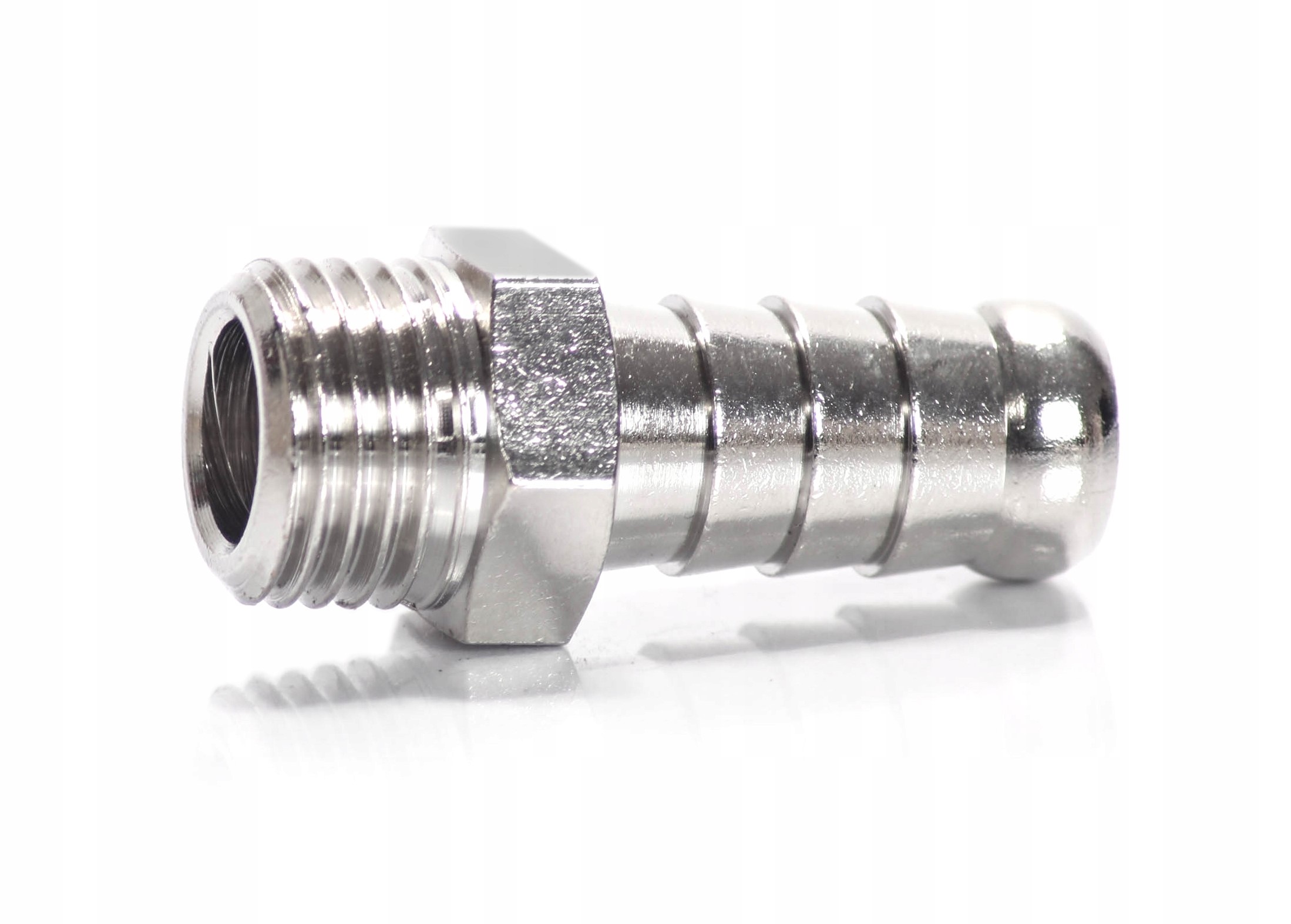 

Króciec Złączka Choinka Na Wąż 12 MM 1/4 Gwint Zew