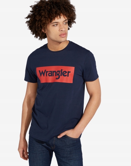 

T-shirt Męski Wrangler Ss Logo Tee W742FK114 R.m