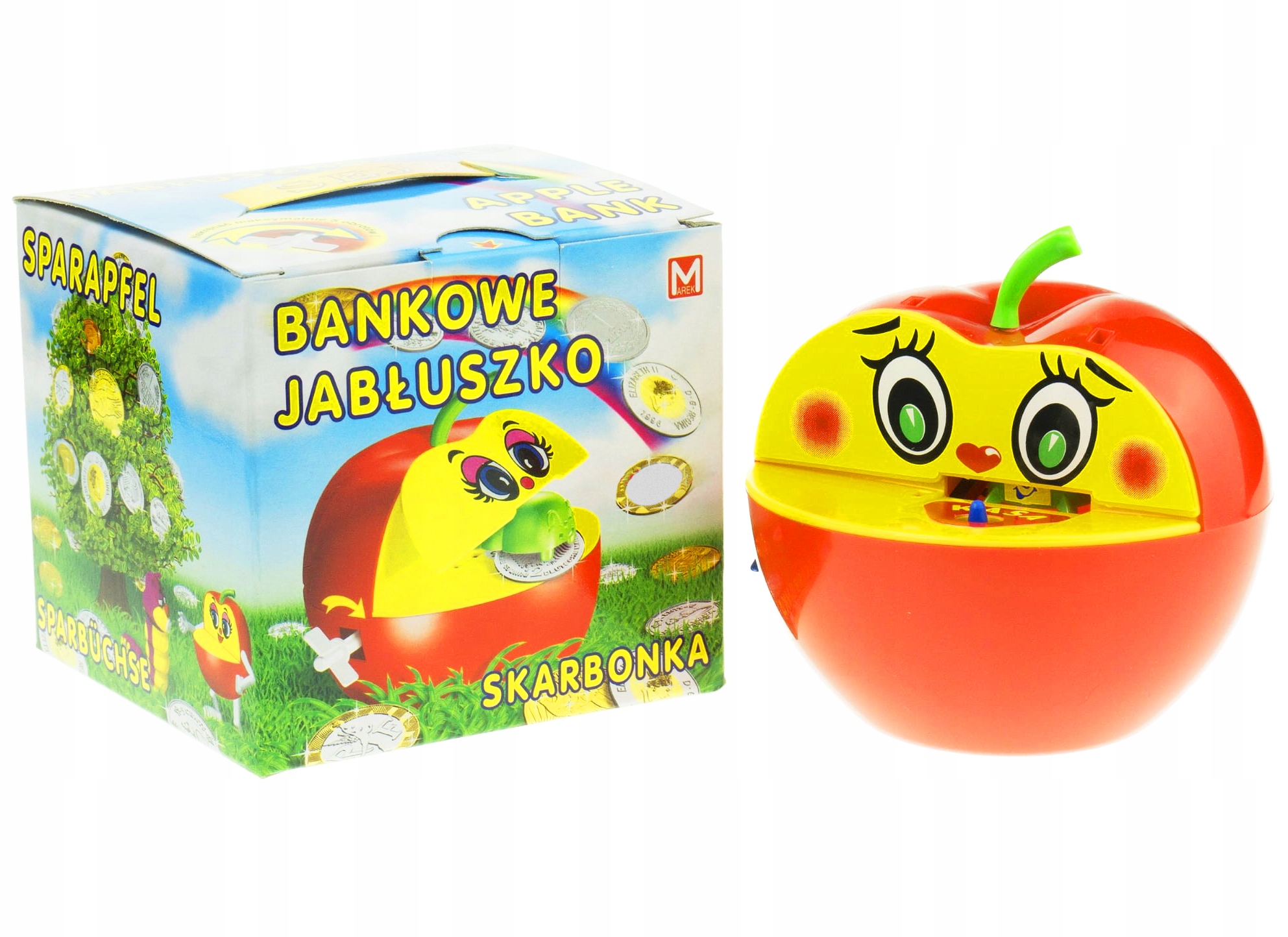 BAŃKOWE JABŁUSZKO - SKARBONKA 0339