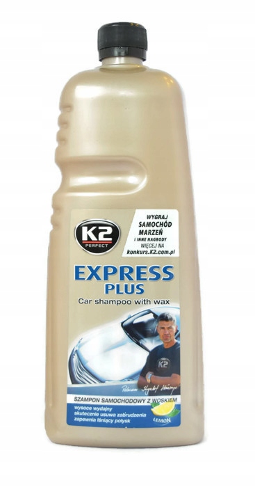 K2 Szampon samochodowy Express Plus 1 L z woskiem