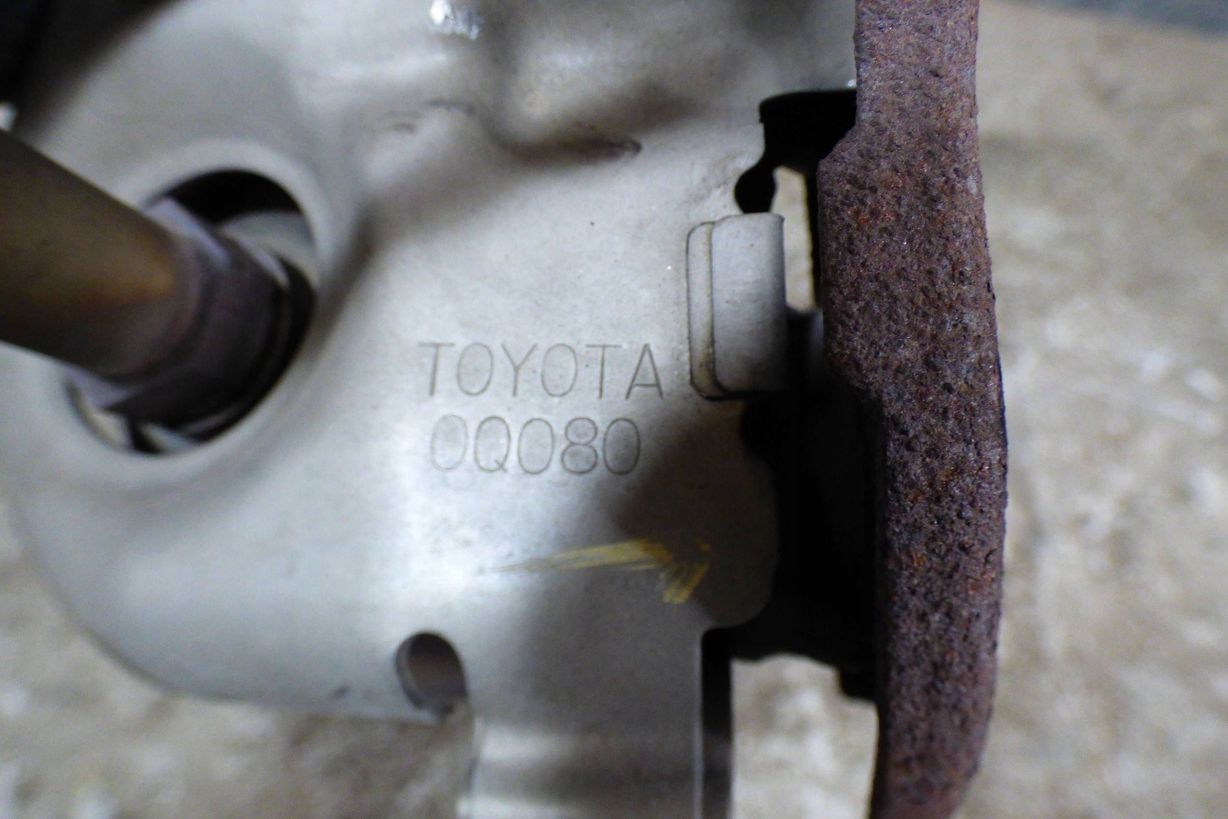 Toyota Aygo and 1.0 B catalyst 0Q080 st.BDB original