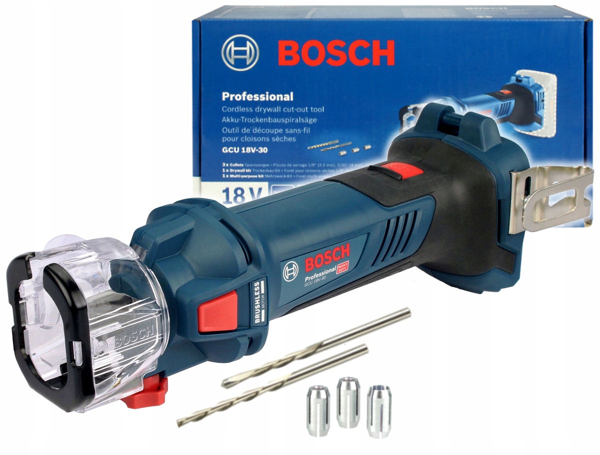 Bosch Gcu 18V-30 Wycinarka wyrzynarka do płyt Gk Frezarka Akum. 06019K8000