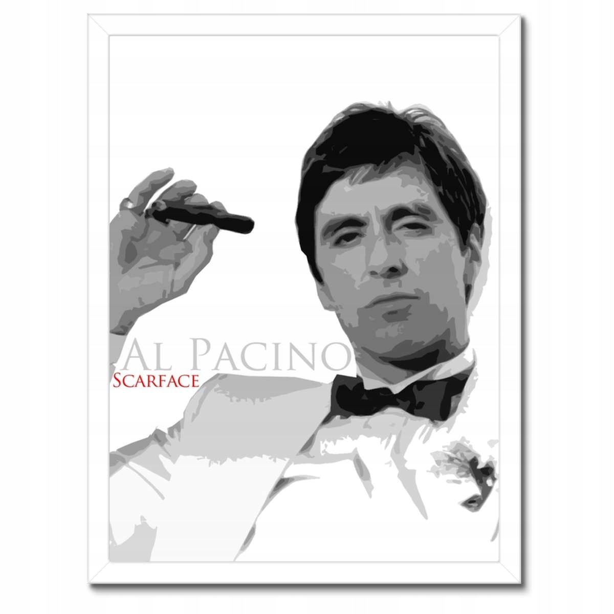 Plakáty v rámu 30x40 Al Pacino Muž s jizvou Scarface