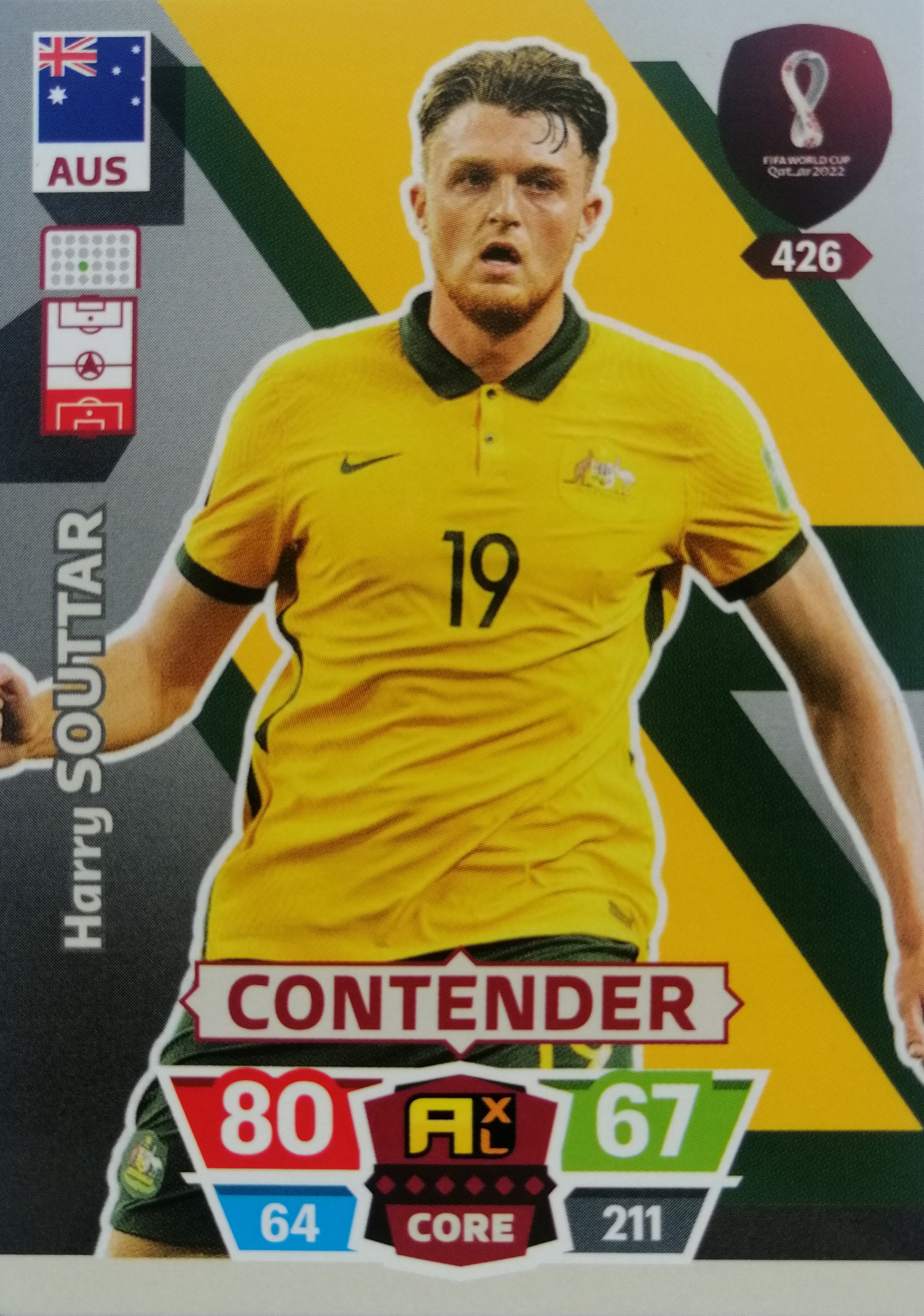 World Cup Qatar 22 Contender Australia 426 Souttar