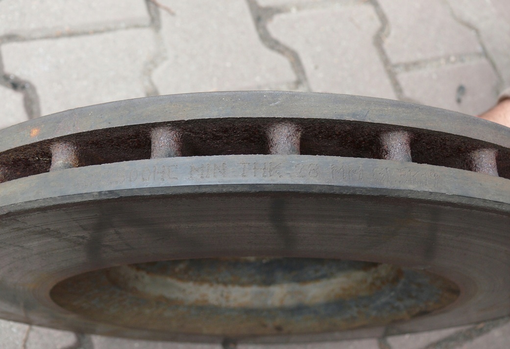 discs brake front 347/30mm AUDI A6 C6 3.2 FSI 255KM AUK BKH QD2500HC
