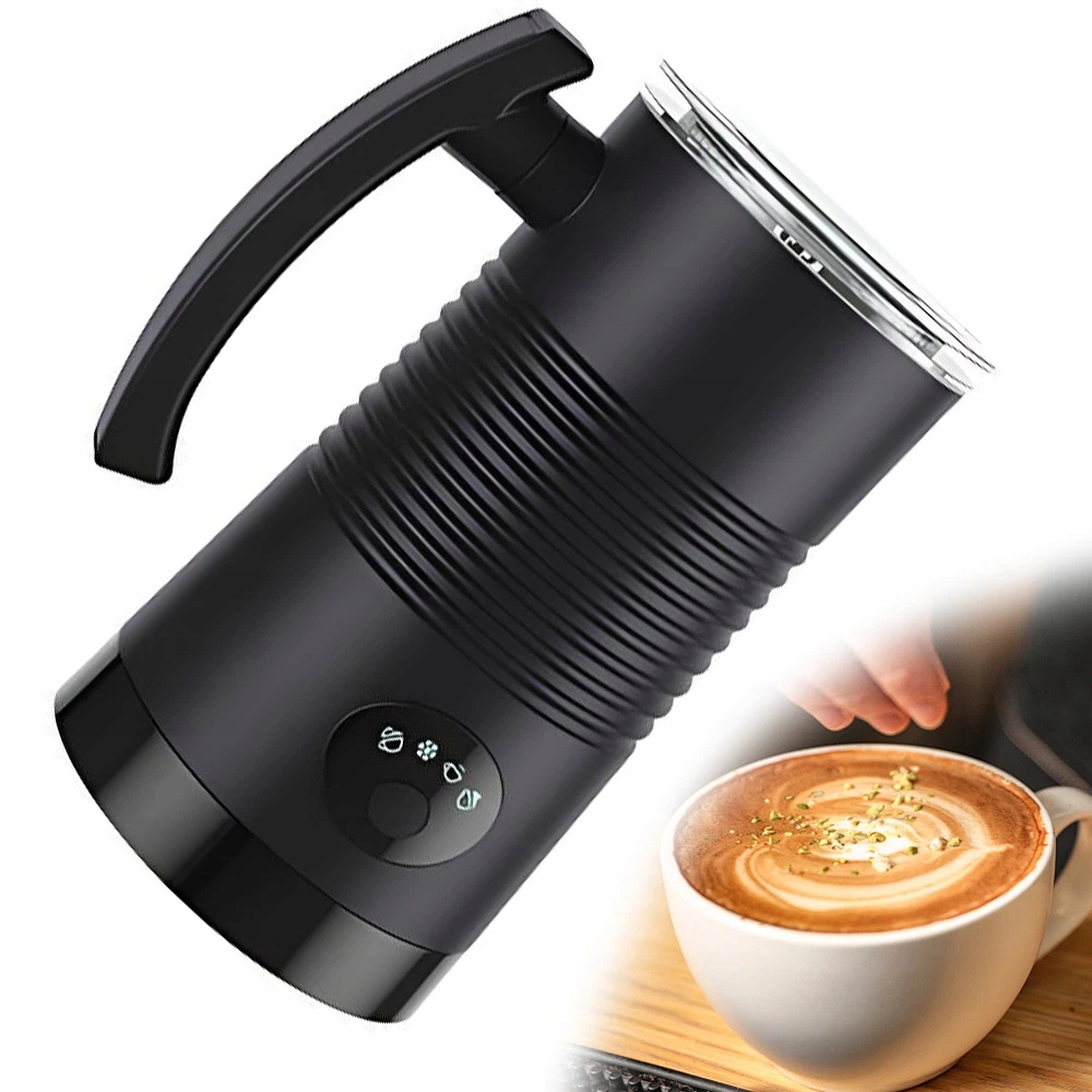 400 W Automatický Napěňovač S Nepřilnavou Povrchovou Úpravou, Černý, 350 ML