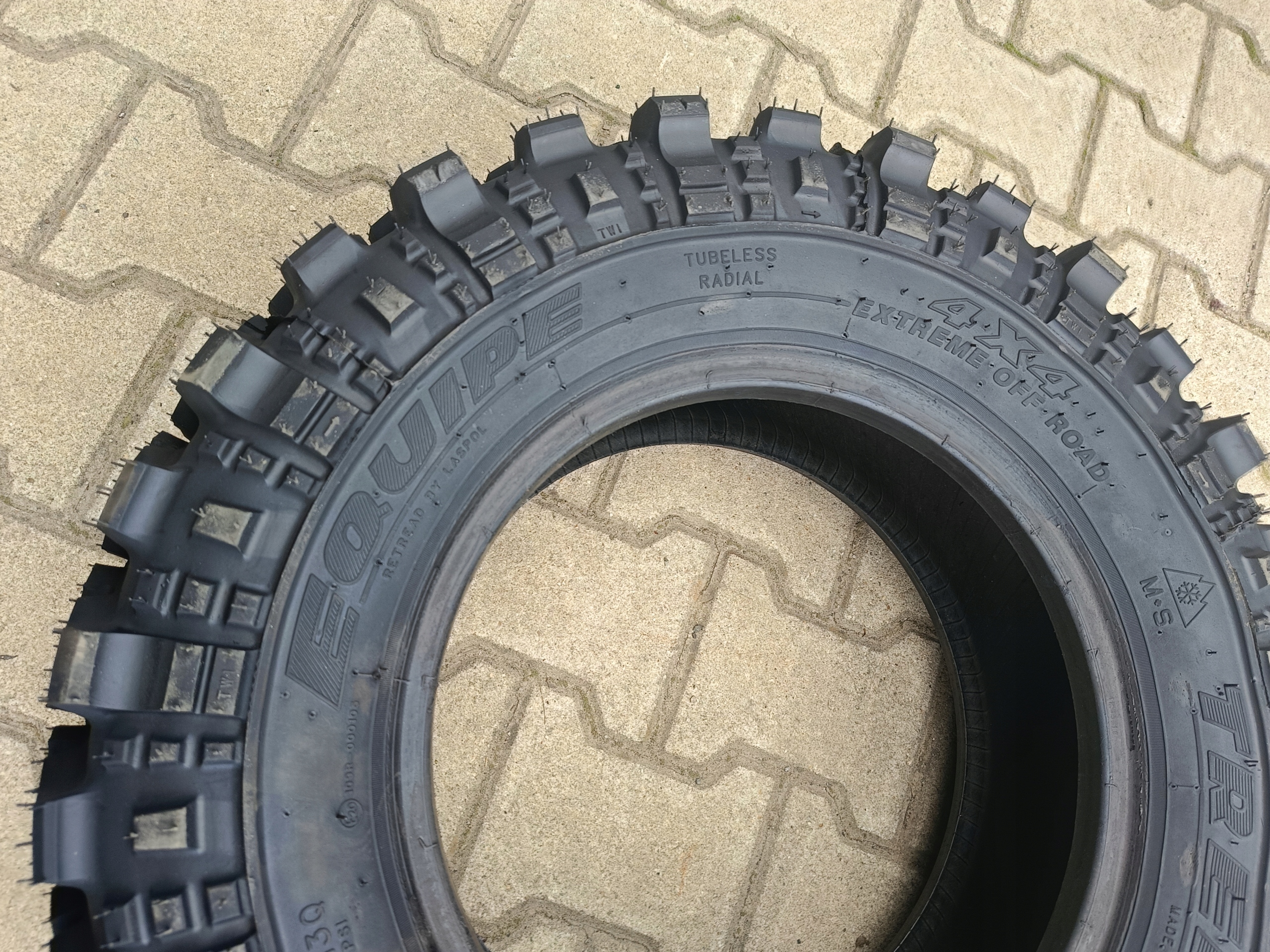 4x OPONY 225/75R15 TREKKER KOPIA SIMEX OFF ROAD M+S Marka Equipe